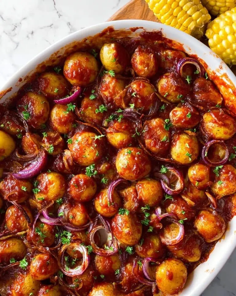 BBQ Chicken and Potato Bake Recipe