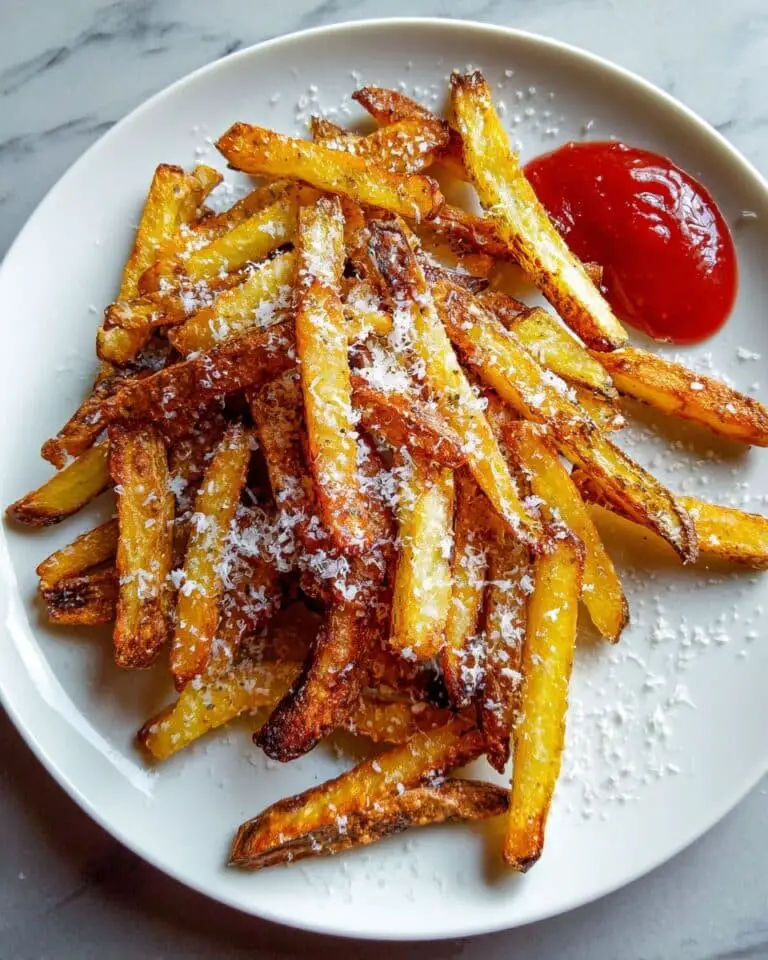 Garlic Sweet Potato Fries Recipe