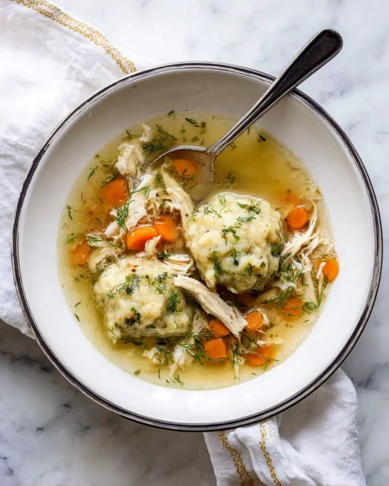 Fluffy Matzo Ball Soup Recipe