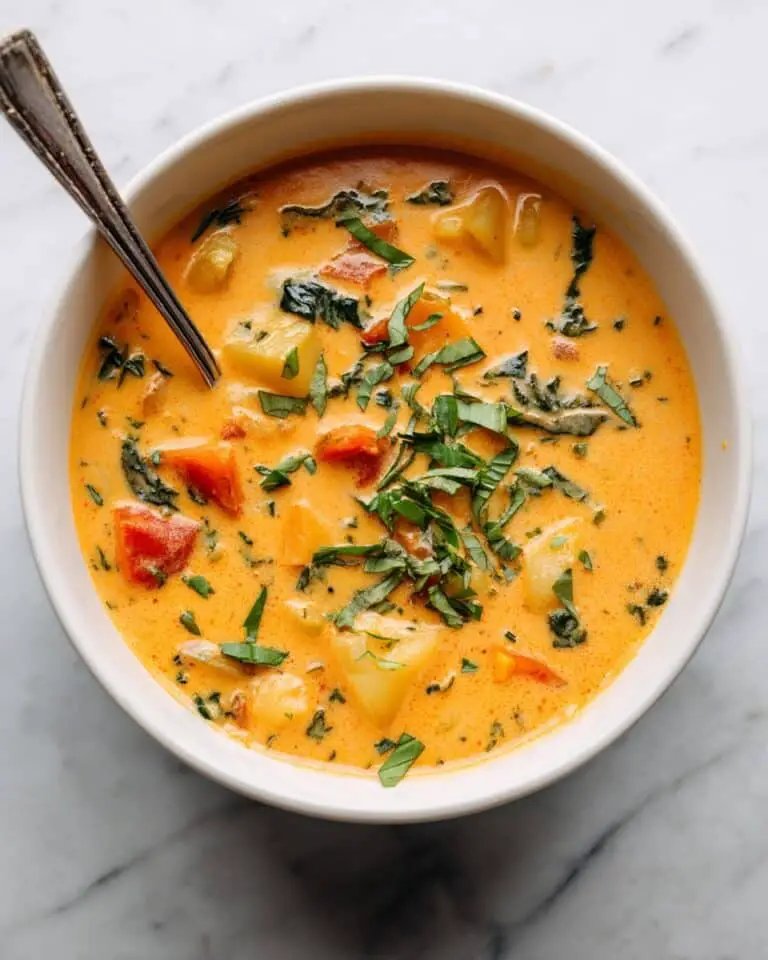 Easy Creamy Lasagna Soup Recipe