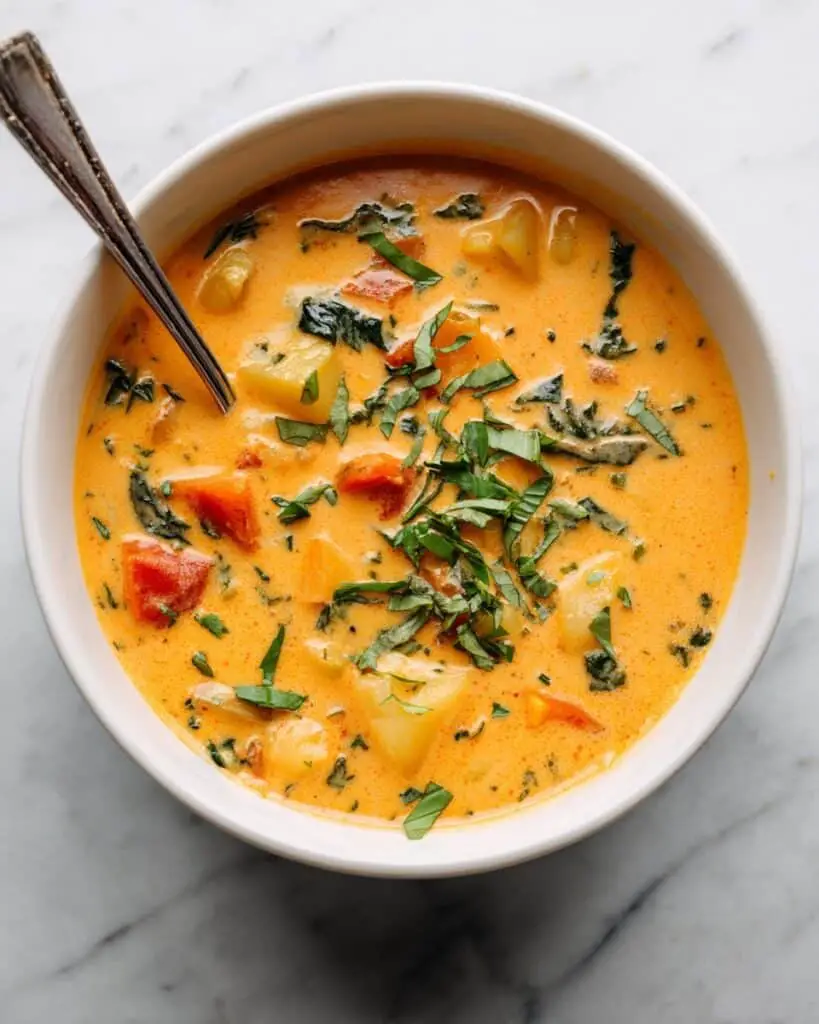 Easy Creamy Lasagna Soup Recipe