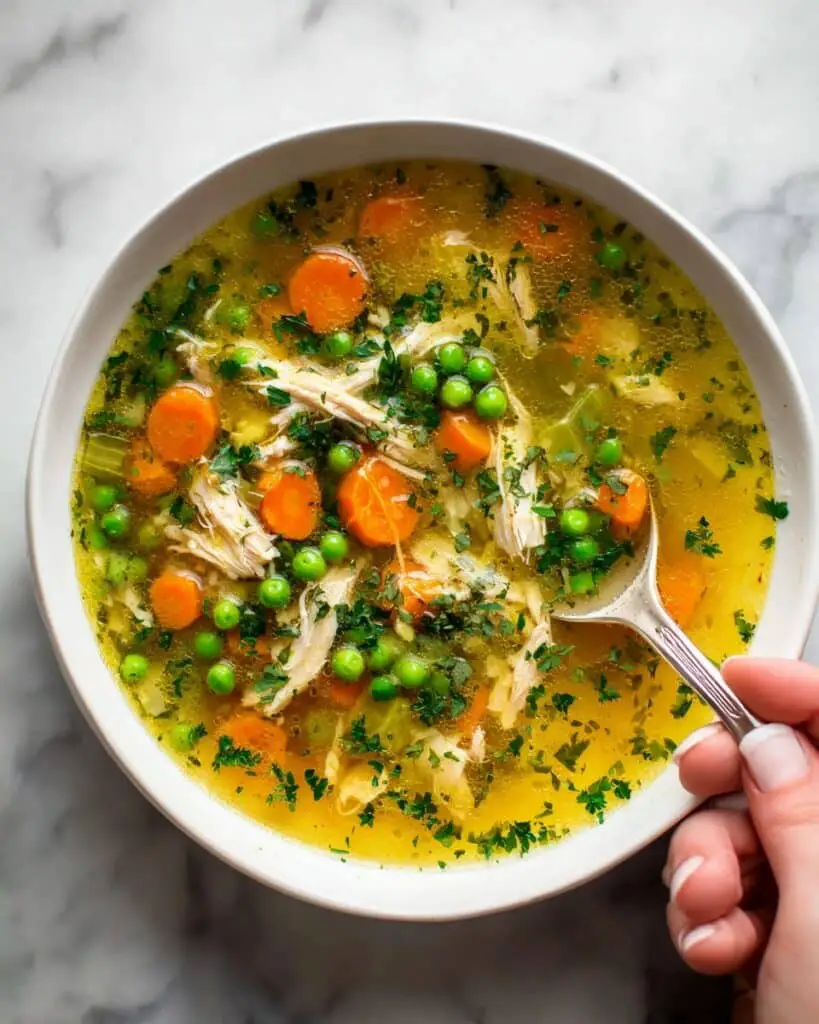 Anti-Inflammatory Turmeric Chicken Soup Recipe