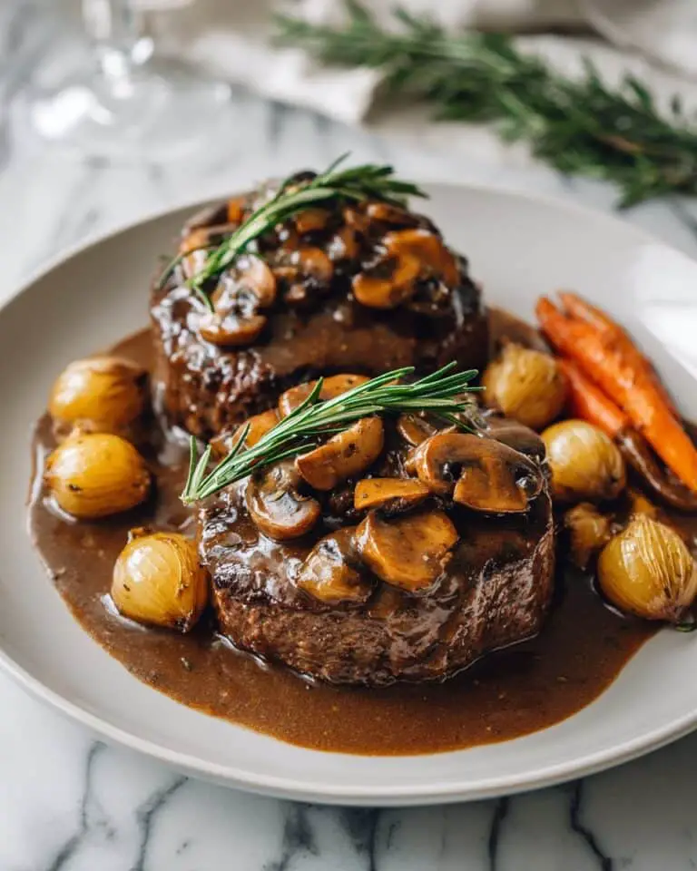 Creamy Swiss Beef Chunks Recipe