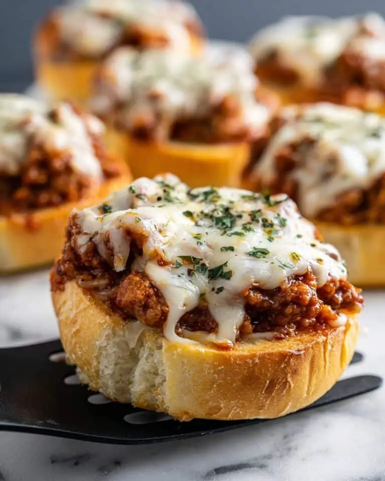 Garlic Bread Sloppy Joes Recipe