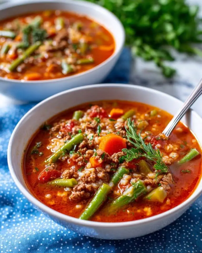 Crockpot Stuffed Pepper Soup Recipe