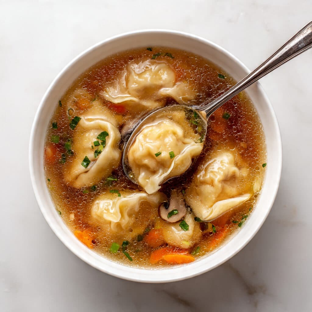 Flavorful Beef Potsticker Soup Recipe
