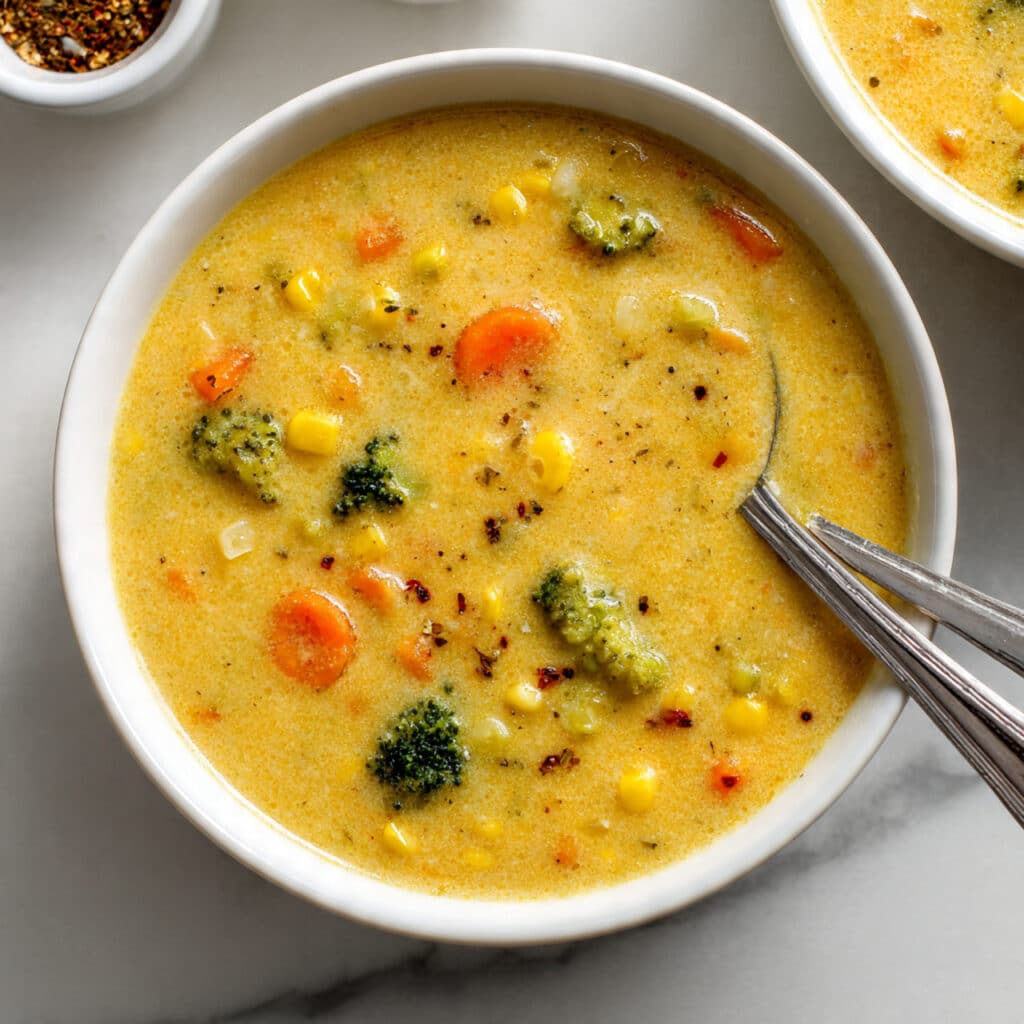 Creamy Vegetable Soup Recipe
