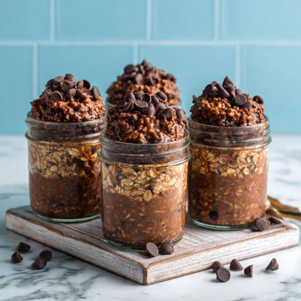 Triple Chocolate Overnight Oats Recipe