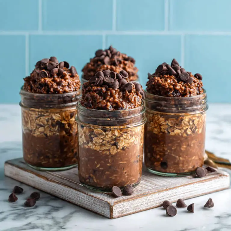 Triple Chocolate Overnight Oats Recipe