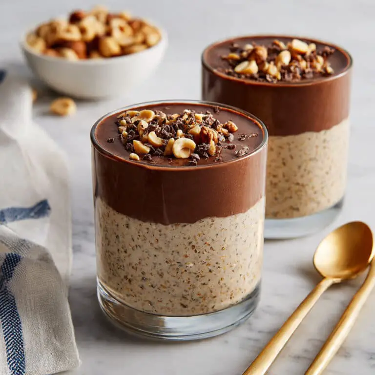 Snickers Vegan Overnight Oats Recipe