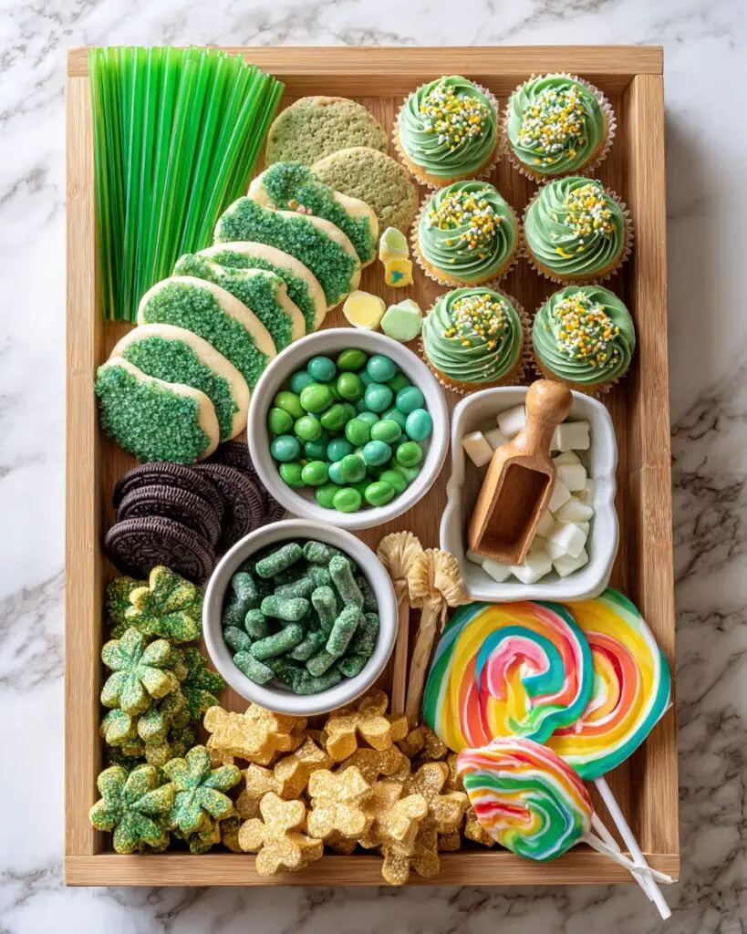 St. Patrick’s Day Green Snack Board Recipe