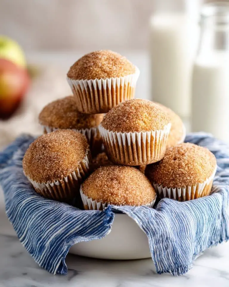 Apple Muffins with Cinnamon Sugar Recipe