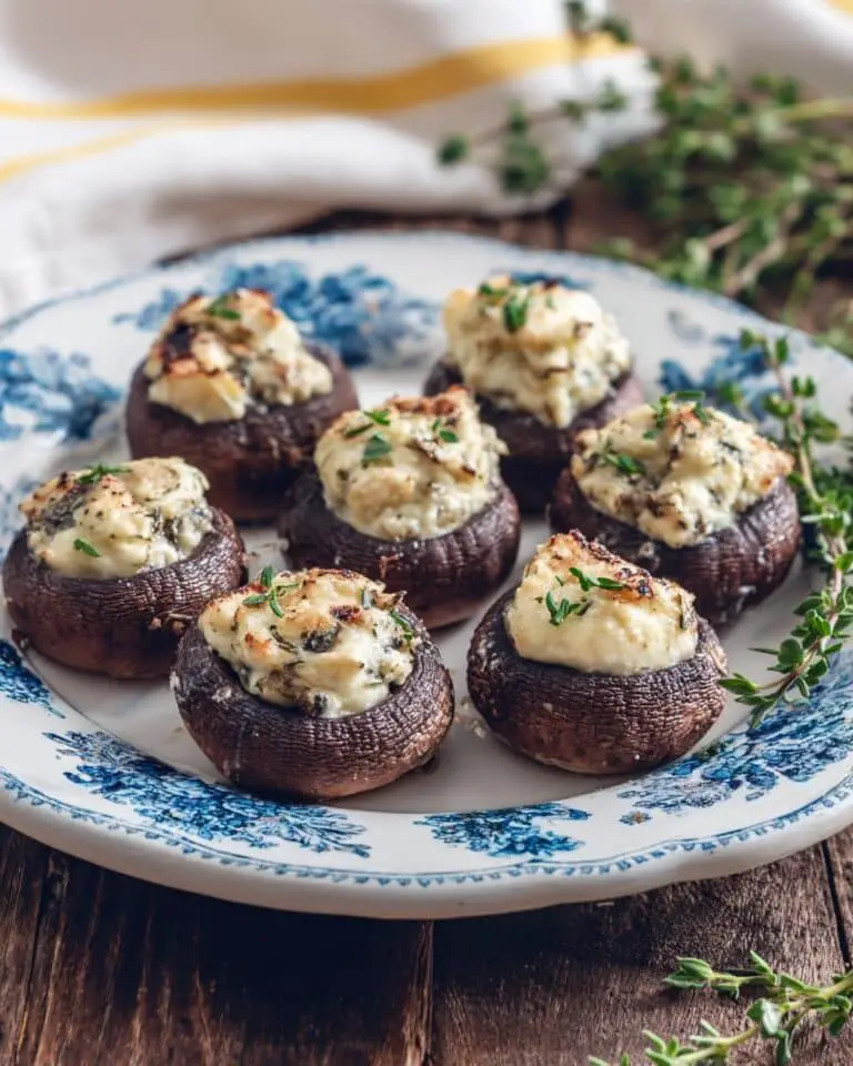 Crab Stuffed Mushrooms Recipe