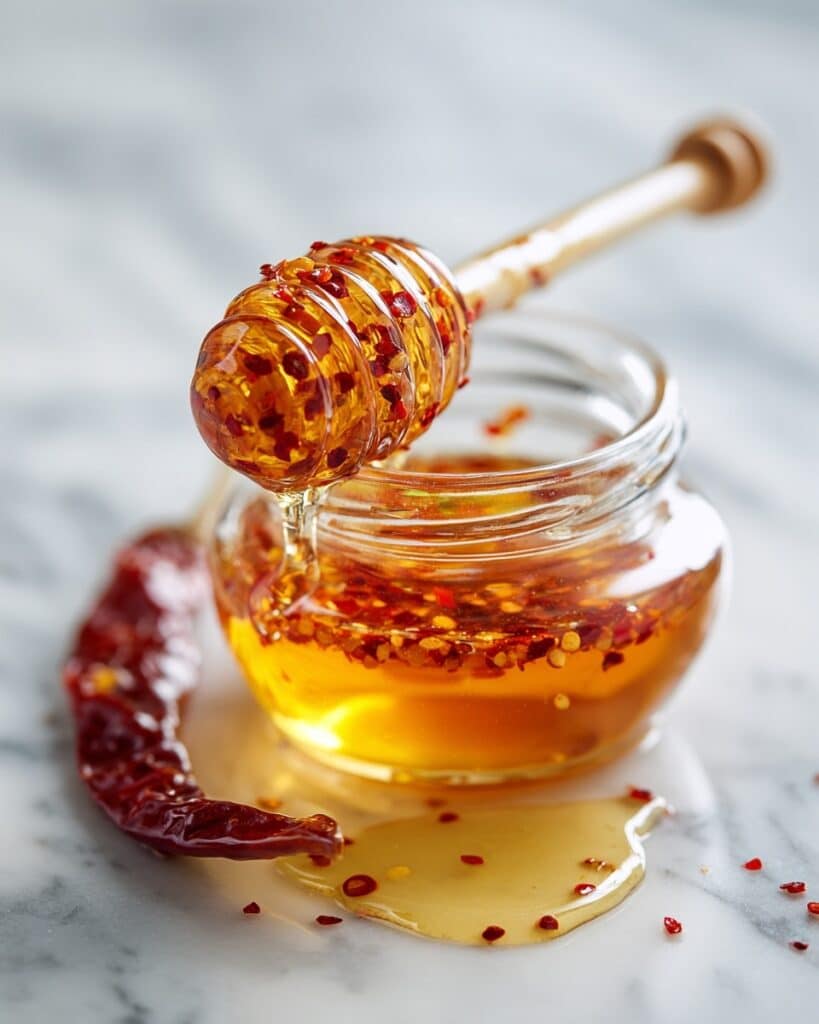 Hot Honey with Red Pepper Flakes Recipe