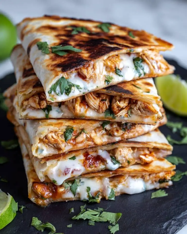 Cilantro-Lime Chicken Quesadillas Recipe