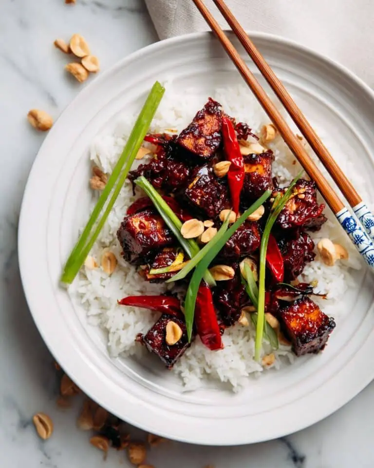 Healthier 25-Minute Kung Pao Chicken Recipe