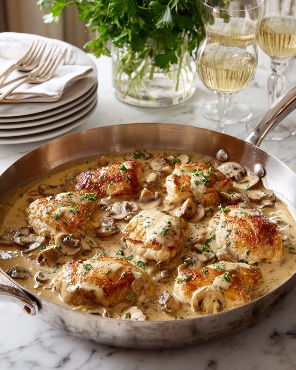 Creamy Chicken Marsala Recipe