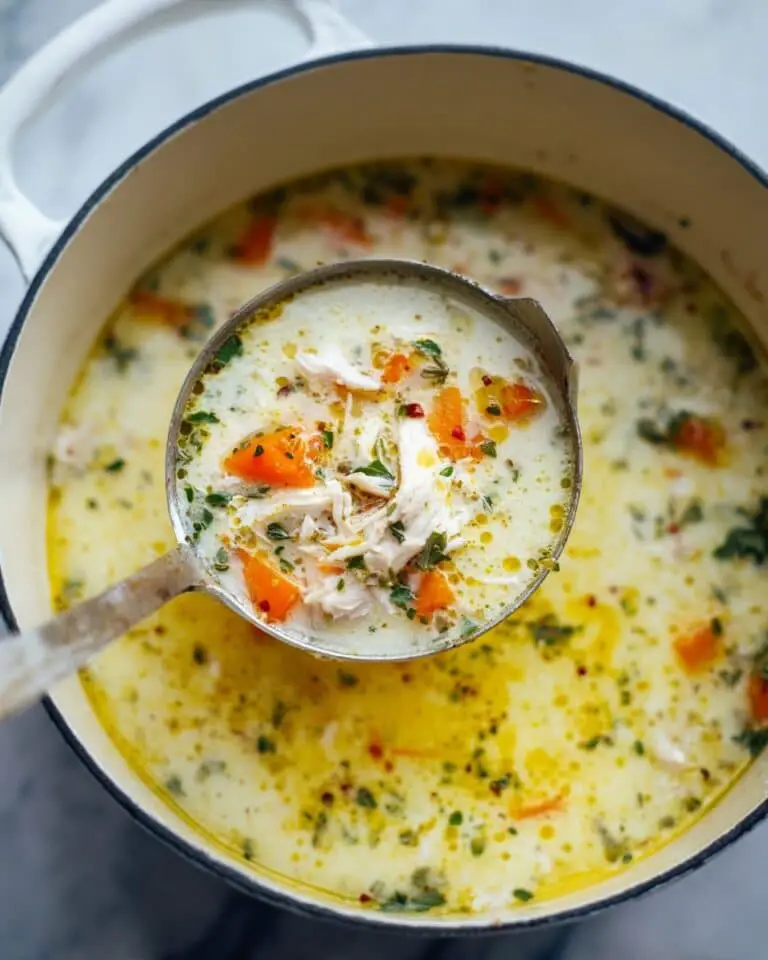 Lemon Chicken Orzo Soup Recipe