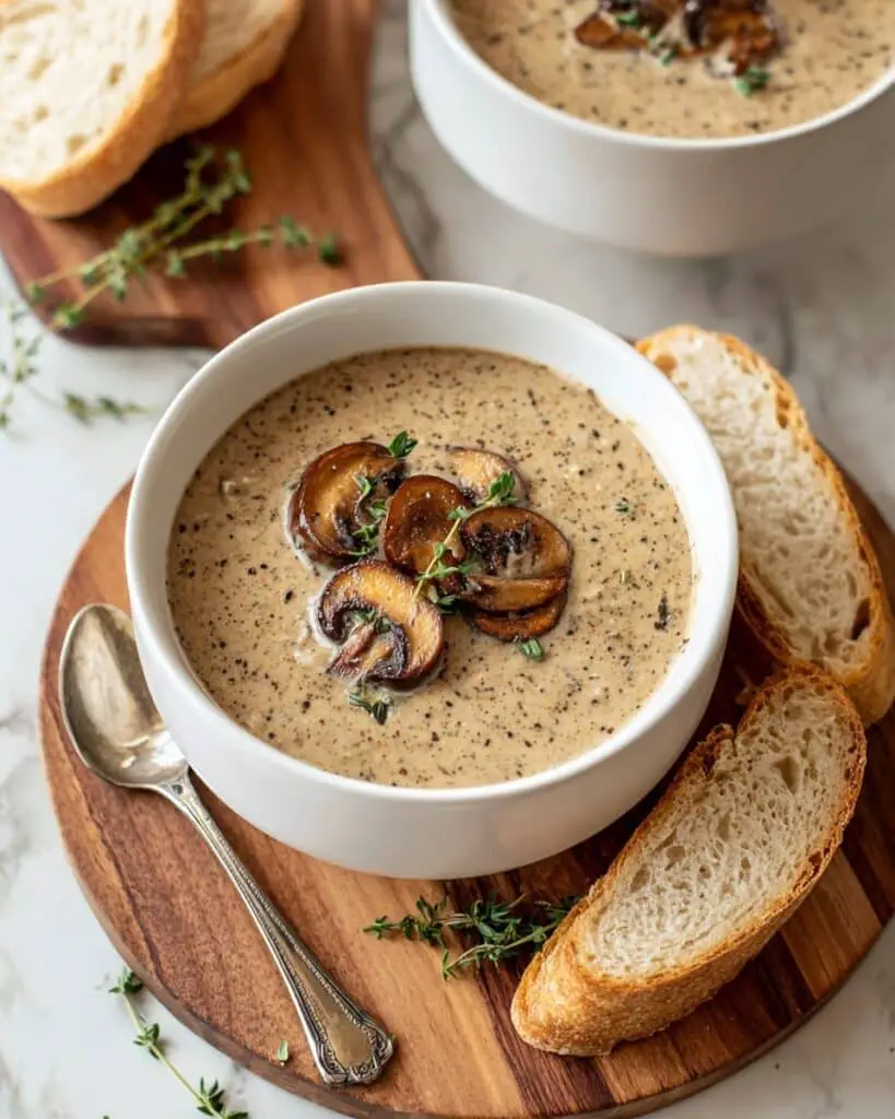 Double Umami Mushroom Soup Recipe