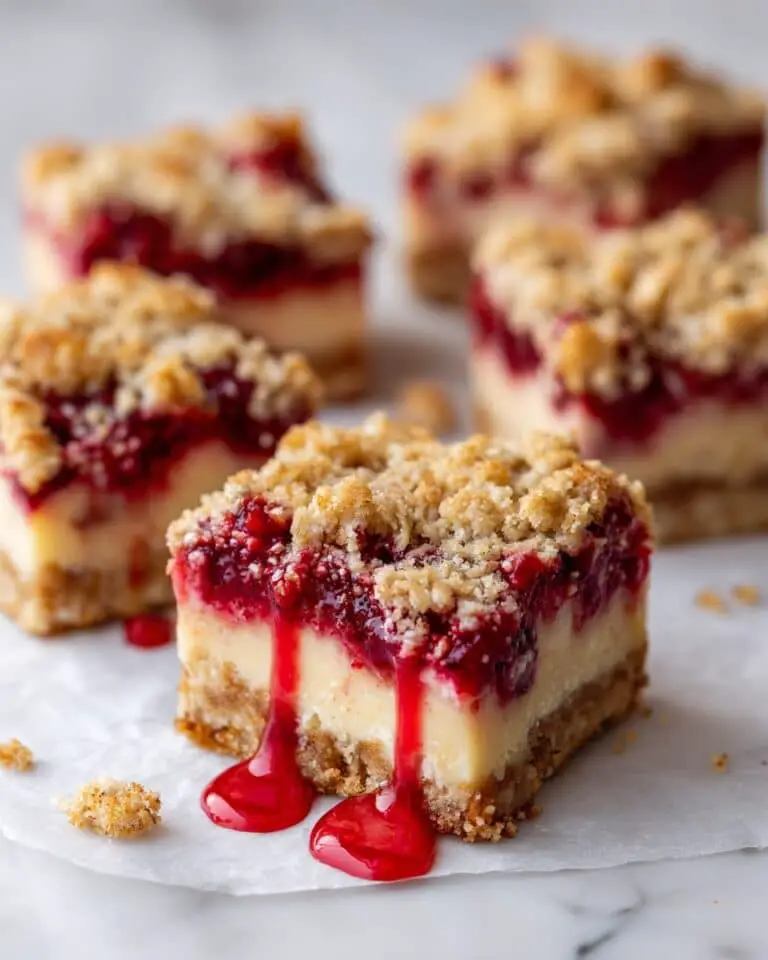 Raspberry Cottage Cheese Breakfast Cake Recipe