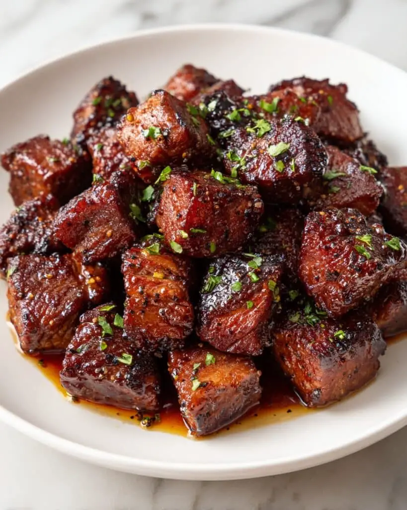 Irresistibly Savory Garlic Beef Bites Recipe