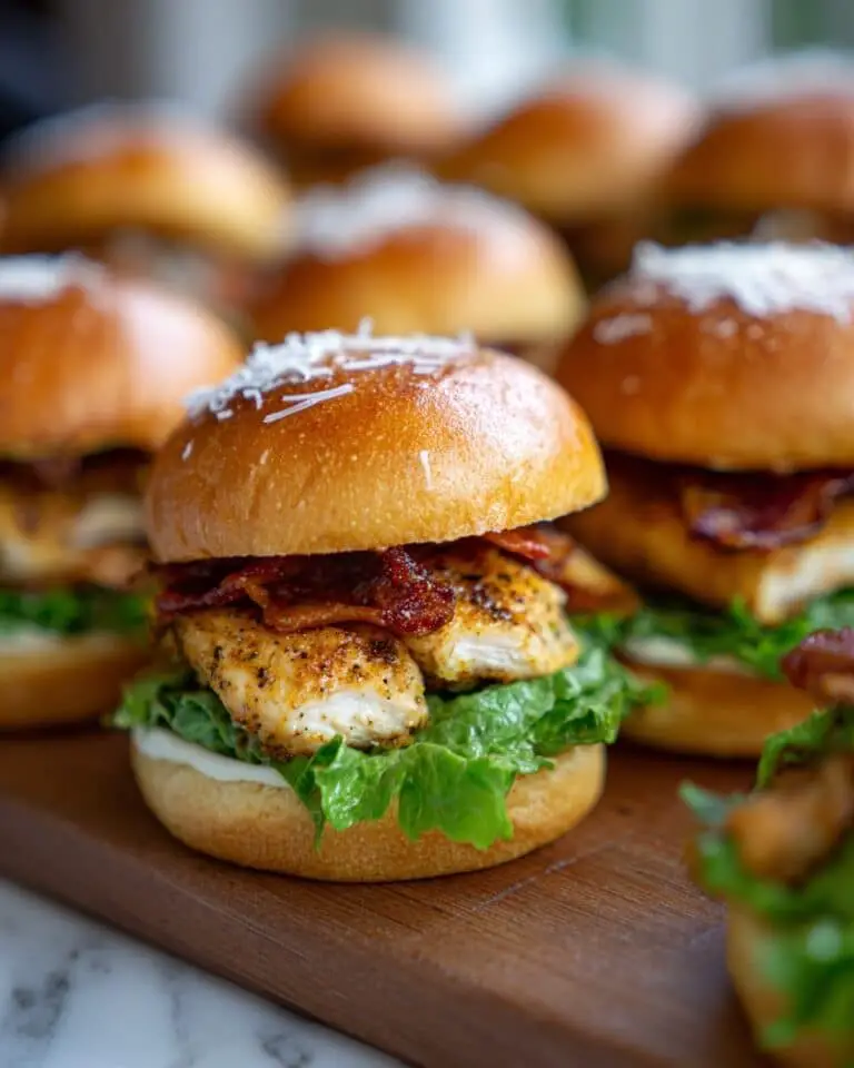 Maple Chicken Beef Sliders Recipe