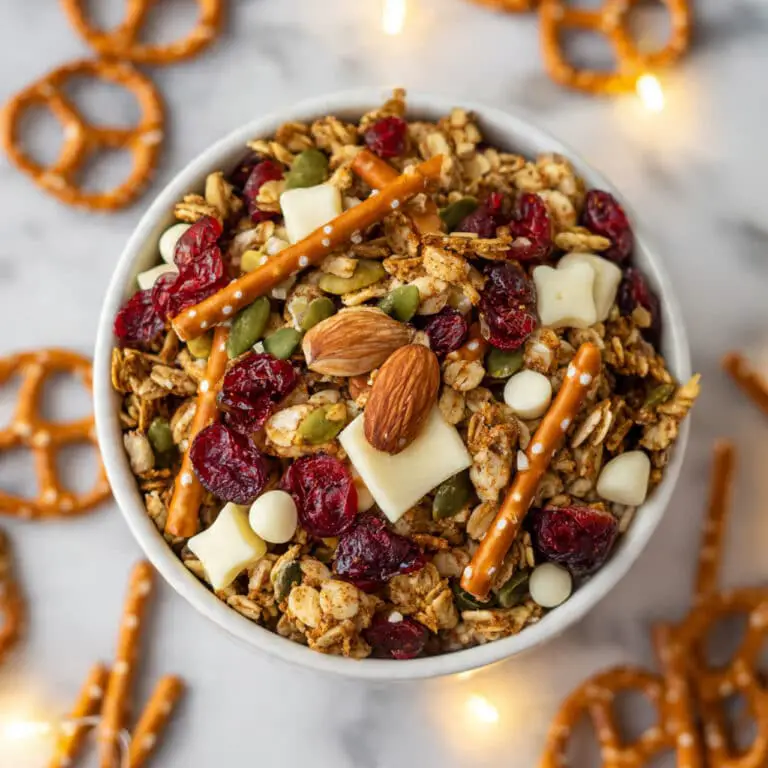 Cranberry White Chocolate Trail Mix Recipe