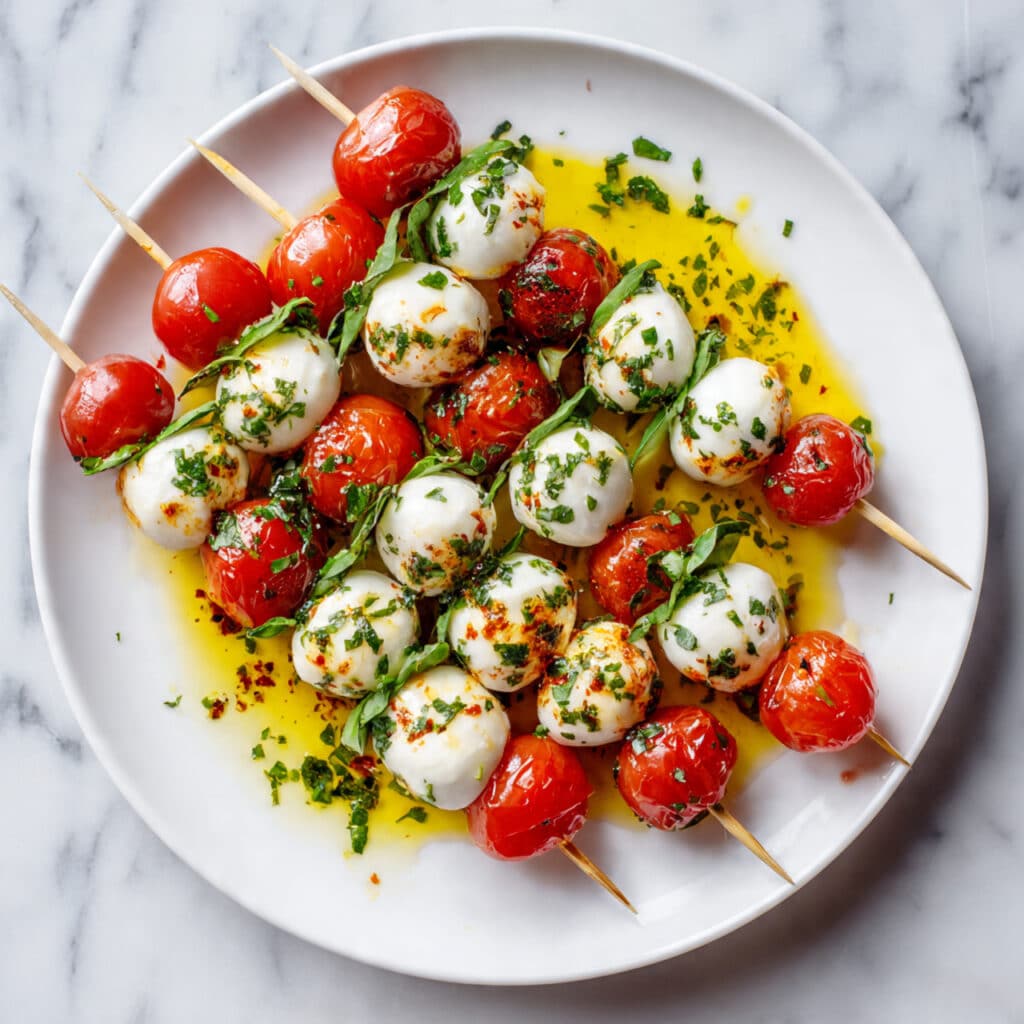 Mini Caprese Skewers Recipe