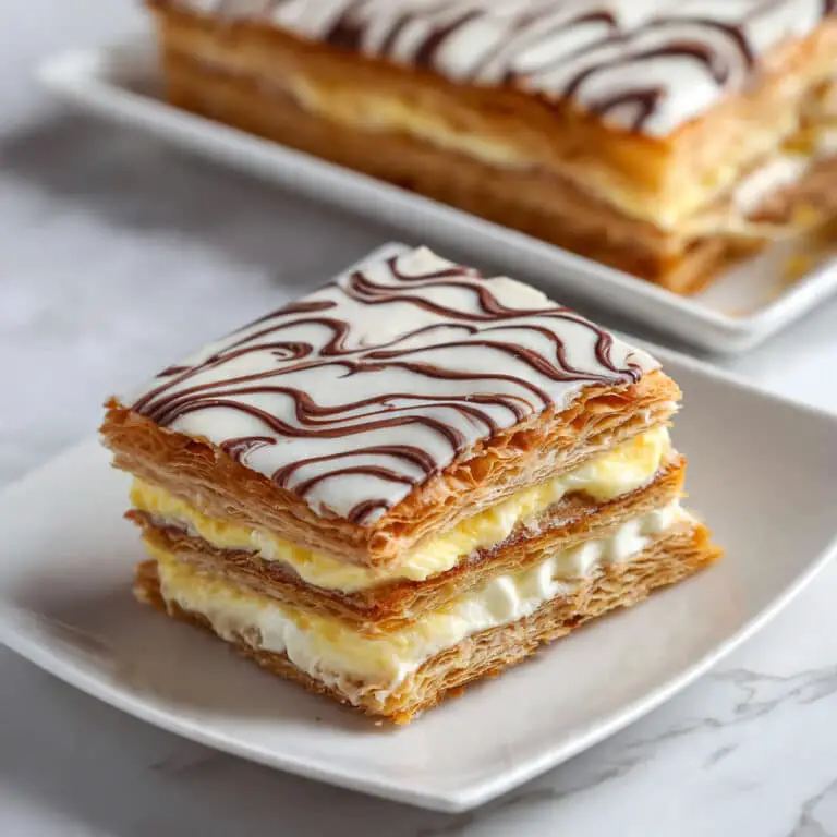 French Napoleon Pastry Recipe