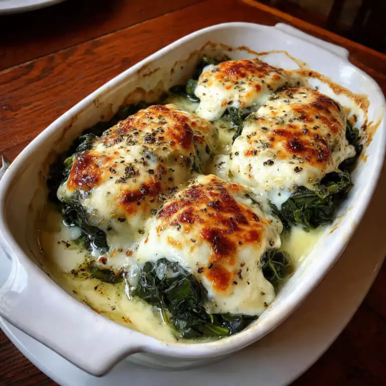 Creamy Spinach & Chicken Bake Recipe