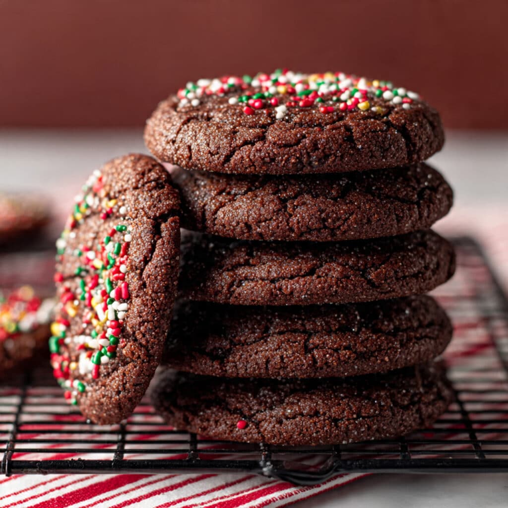 Chocolate Shortbread Cookies Recipe