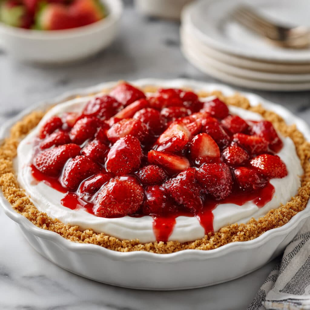 Strawberry Satin Pie Recipe