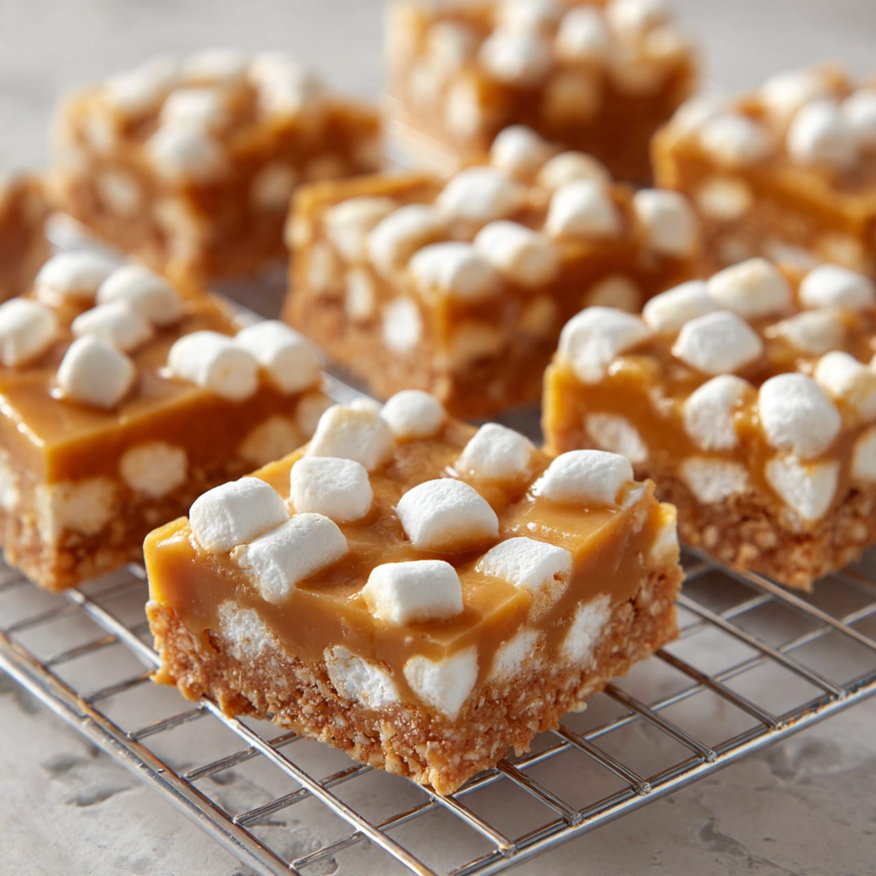 Marshmallow Bars Recipe - Recipe Image