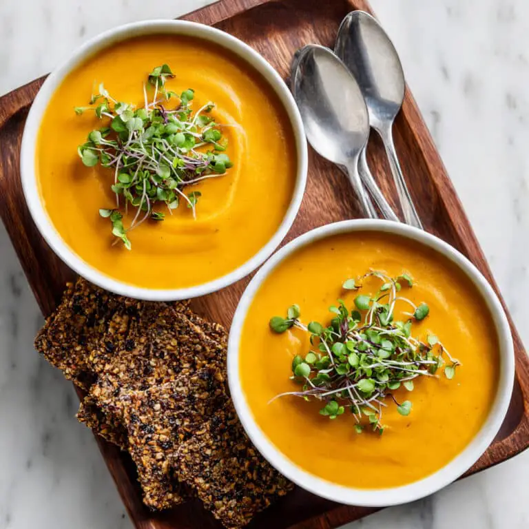 Roasted Butternut Squash Soup Recipe