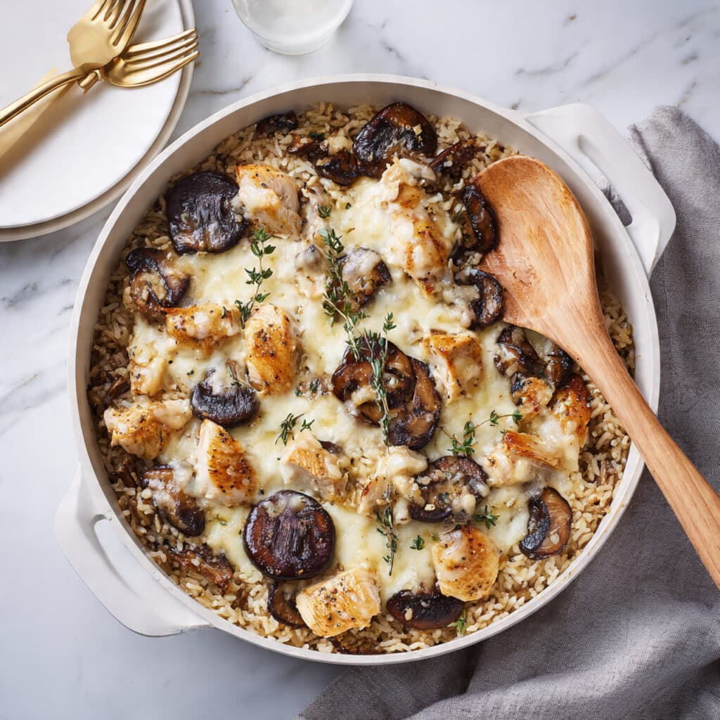 Chicken and Wild Rice Casserole Recipe