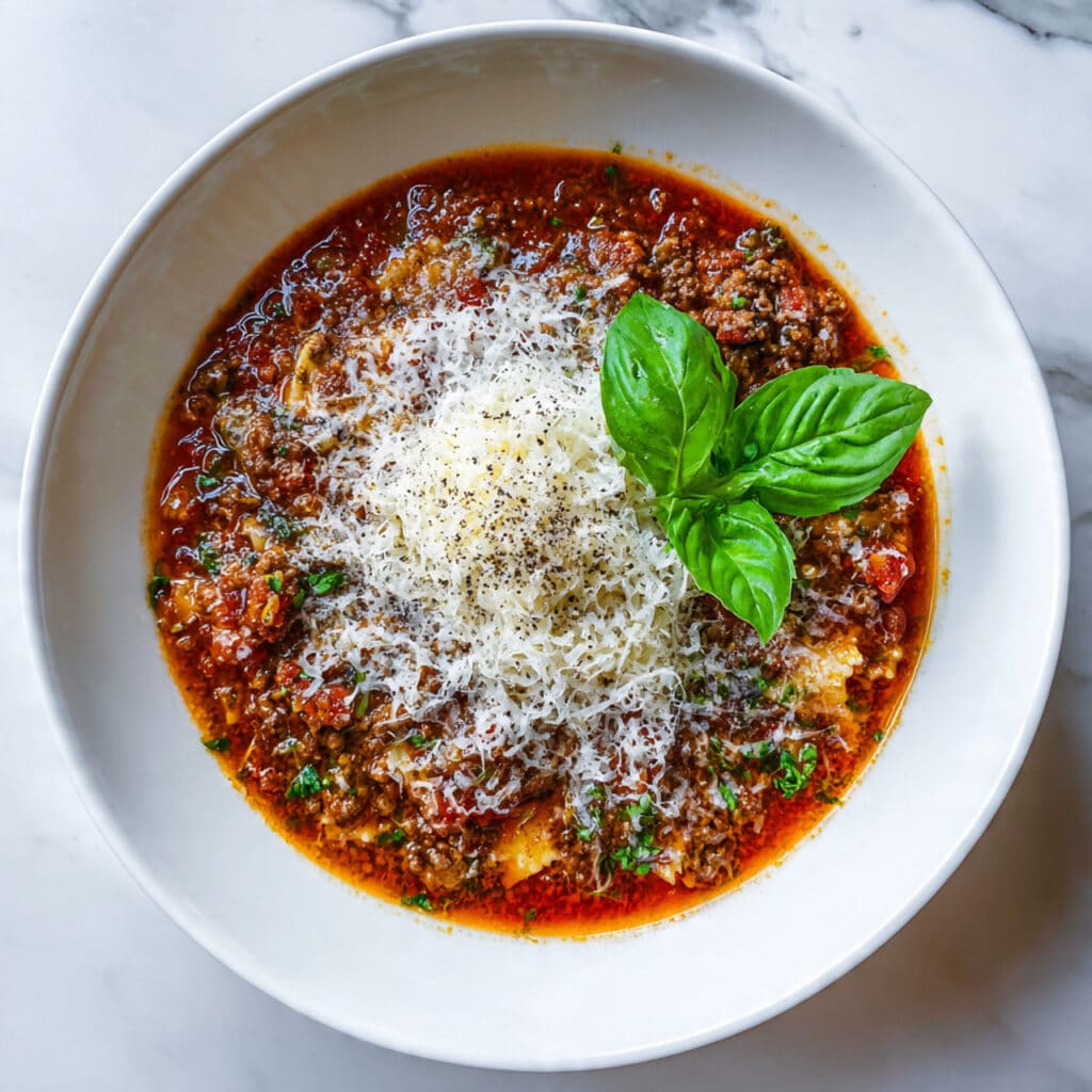 Lasagna Soup: All the Cheesy, Comforting Flavors of Classic Lasagna in a Cozy Bowl Recipe