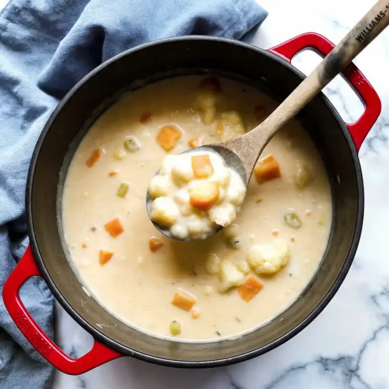 Creamy Cauliflower Soup Recipe
