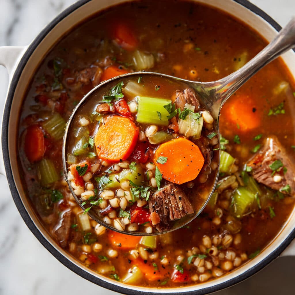 Hearty Beef and Barley Stew Recipe