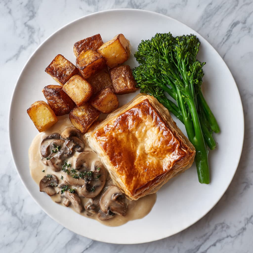 Chicken and Mushroom Pie Recipe