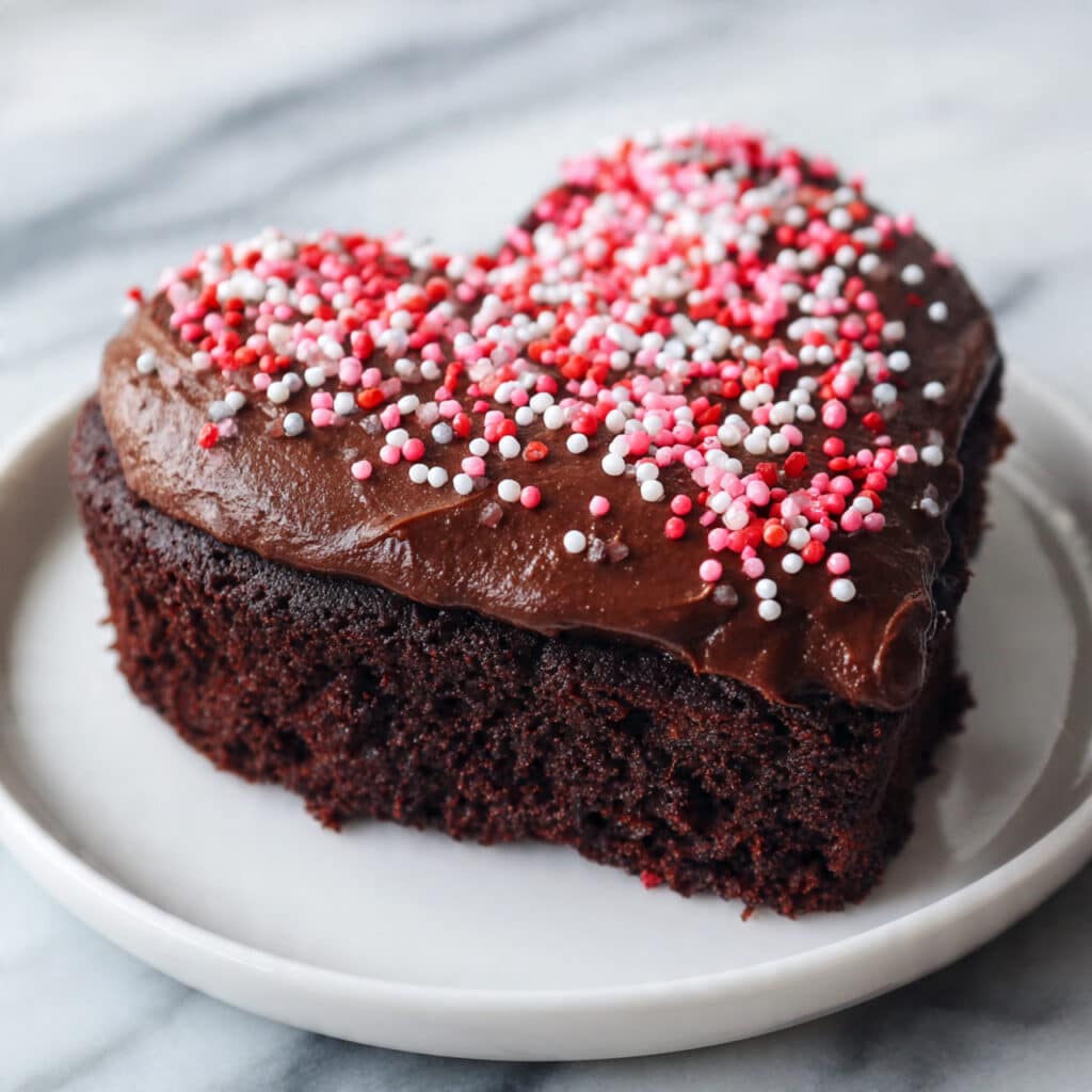 Dipped Heart Brownies Recipe