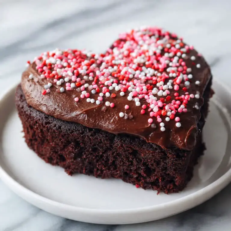 Dipped Heart Brownies Recipe