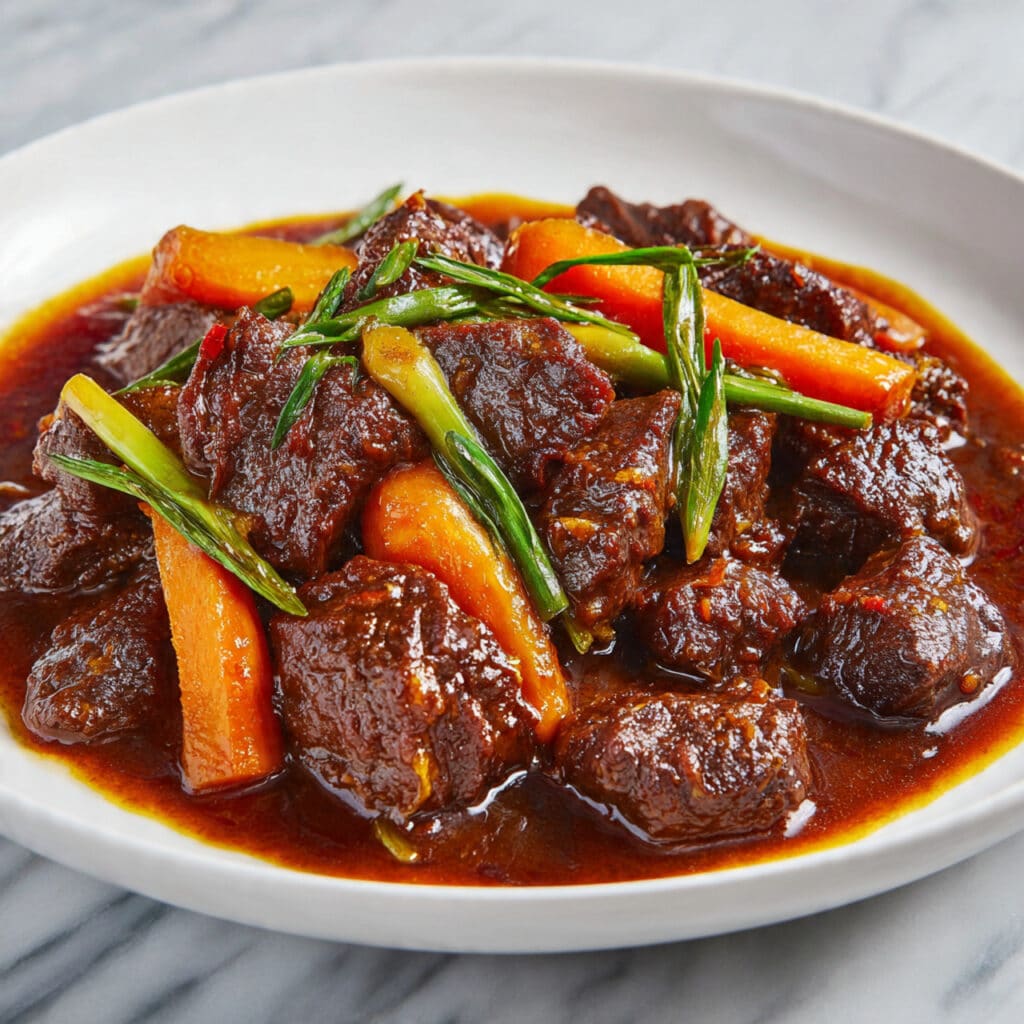 Slow Cooked Oxtail Stew Recipe