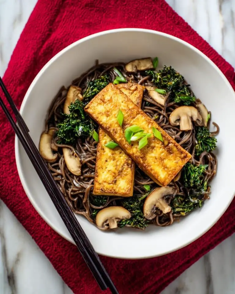 Japanese Veggie Stir-Fried Soba (Healthy & Vegan-Friendly) Recipe