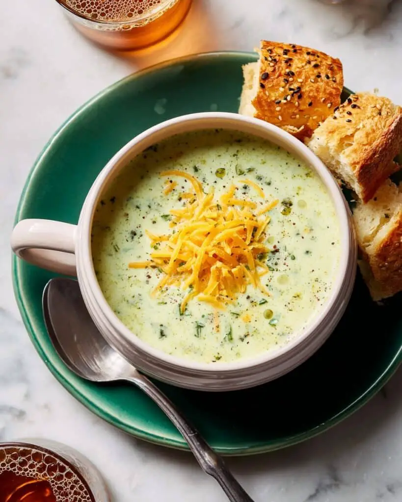 Easy Broccoli Cheddar Soup Recipe