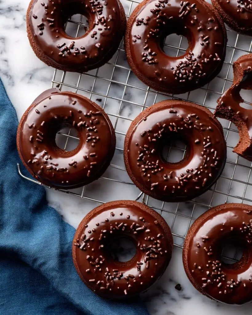 Chocolate Covered Donuts Recipe