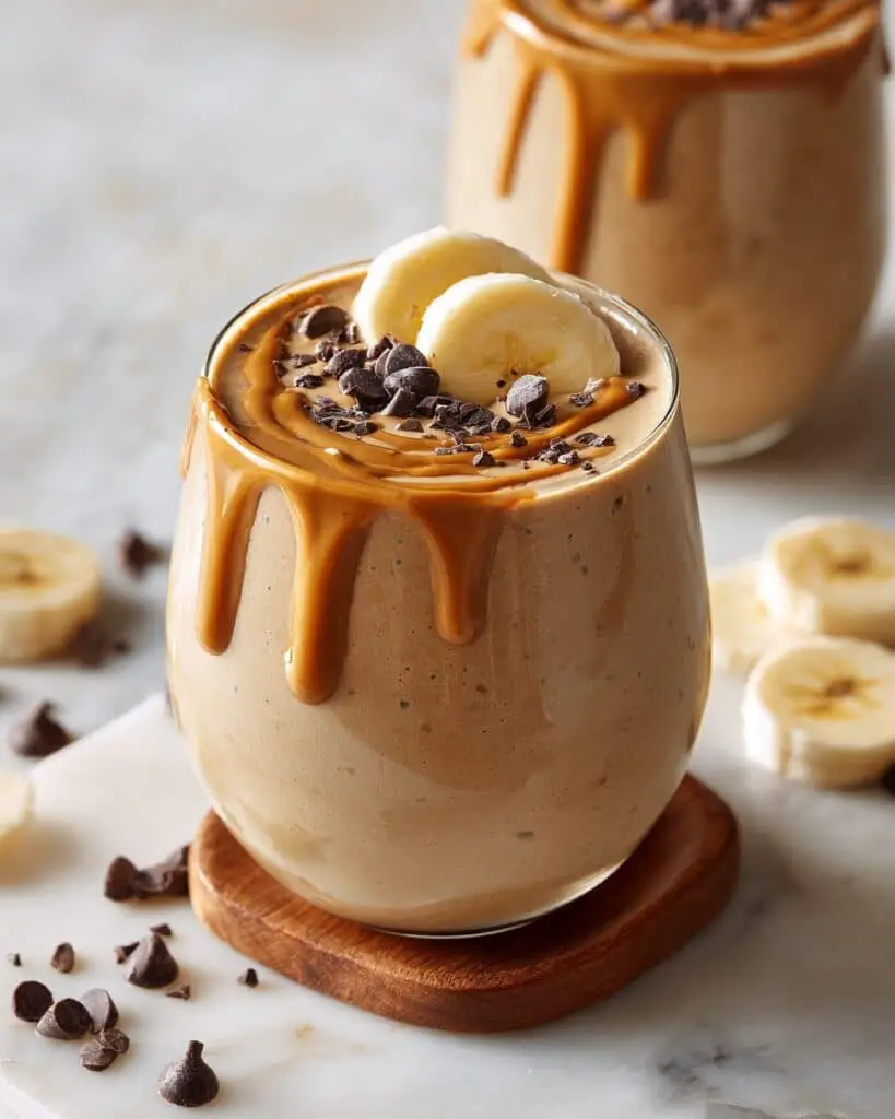 Chocolate Peanut Butter Protein Smoothie Recipe