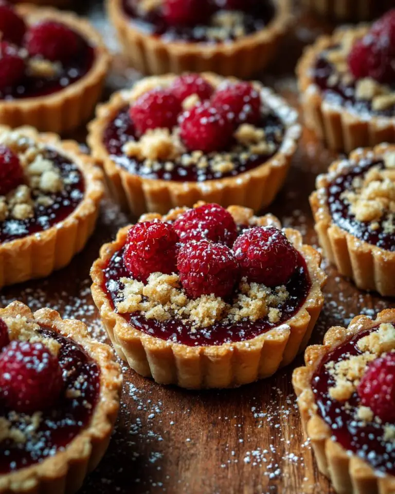 Irresistible Mini Raspberry Pie with Buttery Crust Recipe