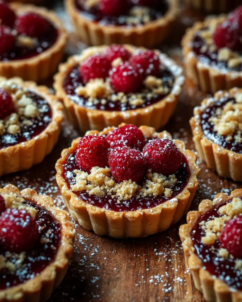 Irresistible Mini Raspberry Pie with Buttery Crust Recipe