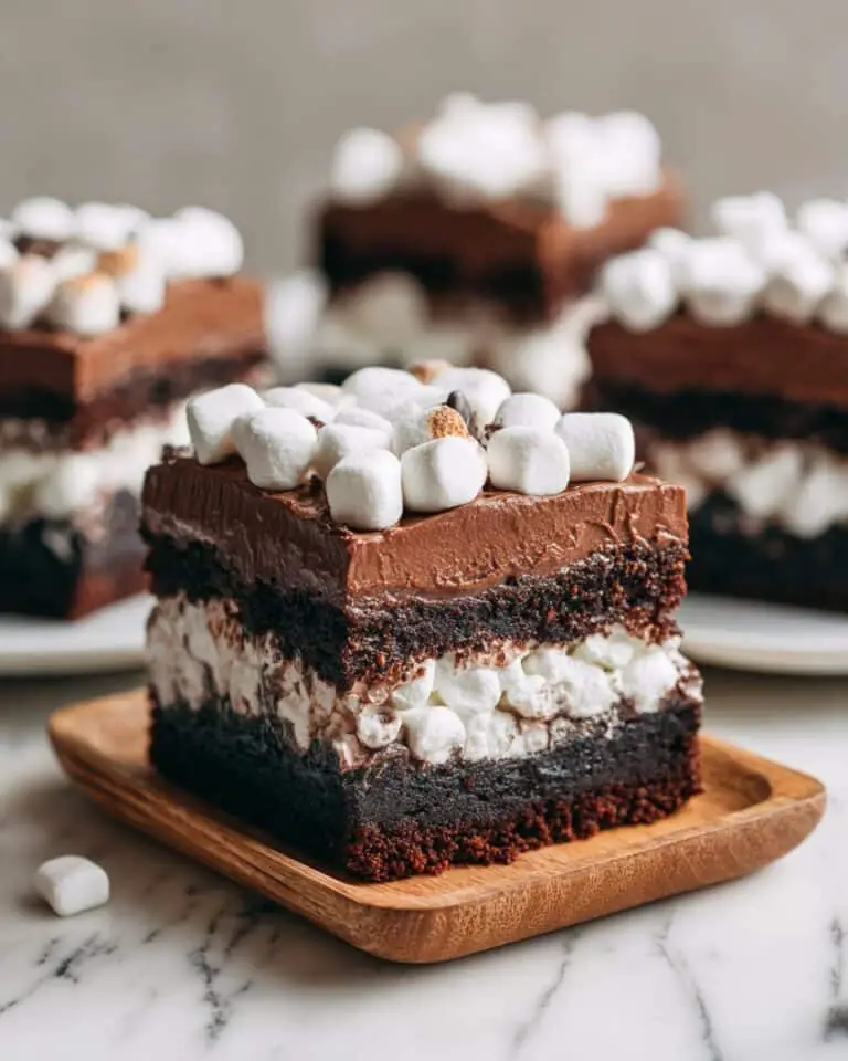Hot Chocolate Poke Cake Recipe