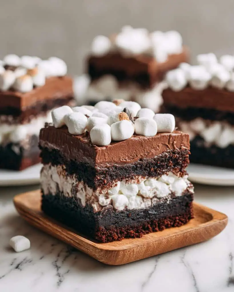 Hot Chocolate Poke Cake Recipe